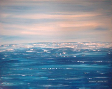 paysage marin abstrait 098 Peinture à l'huile